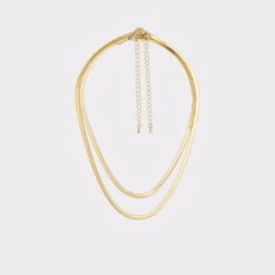 SaleAbilaria Layered Necklace - Elegant Stainless Steel Statement Piece