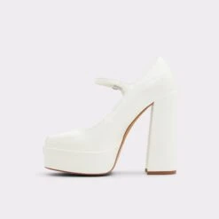 SaleAnjieHeeled Mary Janes - Platform -The Aldo Shop anjie white 115 002 033 alt2 sq gy 2000x2000