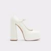 SaleAnjieHeeled Mary Janes - Platform -The Aldo Shop anjie white 115 002 033 main sq gy 1200x1200