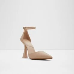 Final Sale - The Item Cannot Be ReturnedArdcarnStrappy Heeled Shoe -The Aldo Shop ardcarn beige 270 001 043 alt3 sq nt 1200x1200