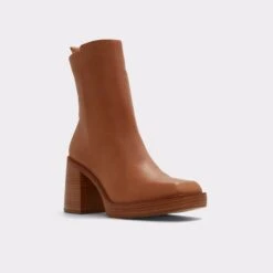 BenrubinAnkle Boot - Block Heel -The Aldo Shop benrubin brown 220 001 043 alt3 sq gy 2000x2000