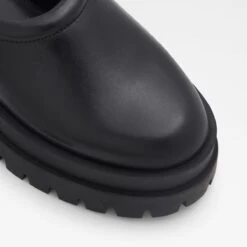 Biglease Platform Lug Sole Mule - Women's Leather Slip-On Clogs -The Aldo Shop biglease black 001 001 043 alt4 sq nt 1200x1200