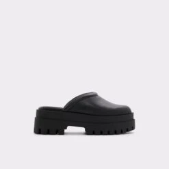 Biglease Platform Lug Sole Mule - Women's Leather Slip-On Clogs