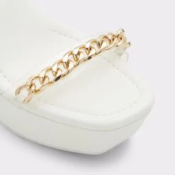 Final Sale - The Item Cannot Be ReturnedBodessaWedge Sandal - Wedge Heel -The Aldo Shop bodessa white 100 002 043 alt4 sq gy 2000x2000