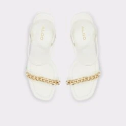 Final Sale - The Item Cannot Be ReturnedBodessaWedge Sandal - Wedge Heel -The Aldo Shop bodessa white 100 002 043 alt5 sq gy 2000x2000