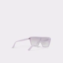Final Sale - The Item Cannot Be ReturnedCilithielShield Sunglasses -The Aldo Shop cilithiel purple 530 alt2 sq gy 2000x2000