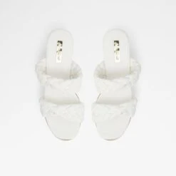 SaleCorkyWedge Sandal - Wedge Heel -The Aldo Shop corky white 100 002 043 alt5 sq nt 1200x1200