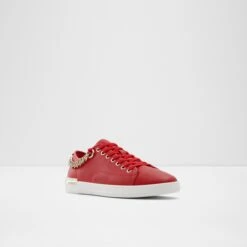 SaleCostasLow Top Sneaker -The Aldo Shop costas red 600 002 043 alt3 sq nt 1200x1200