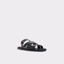 &New NewDampelStrappy Flat Sandal -The Aldo Shop dampel black 009 001 042 alt3 sq gy 2000x2000