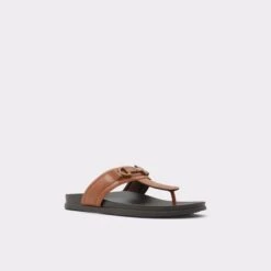 DeckslideT-strap Sandal -The Aldo Shop deckslide brown 220 001 025 alt3 sq gy 2000x2000