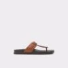 DeckslideT-strap Sandal -The Aldo Shop deckslide brown 220 001 025 main sq gy 1200x1200