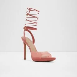 Final Sale - The Item Cannot Be ReturnedDocillaStrappy Heeled Sandal - Stiletto Platform -The Aldo Shop docilla pink 690 002 029 alt3 sq nt 1200x1200