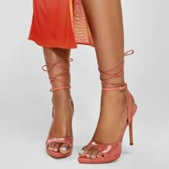 Final Sale - The Item Cannot Be ReturnedDocillaStrappy Heeled Sandal - Stiletto Platform -The Aldo Shop docilla pink 690 002 029 look part sq nt 1200x1200
