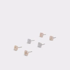 Cubic Zirconia Dainty Stud Earrings - Elegant Minimalist Design