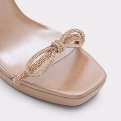 DomenicaStrappy Heeled Sandal - Platform -The Aldo Shop domenica brown 230 002 042 alt4 sq gy 2000x2000