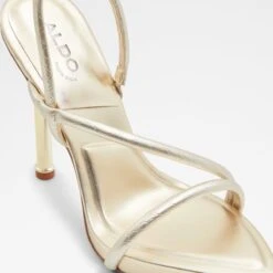 DorahSling Back Heeled Sandal -The Aldo Shop dorah gold 710 002 044 alt4 sq nt 1200x1200