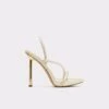 DorahSling Back Heeled Sandal -The Aldo Shop dorah gold 710 002 044 main sq gy 1200x1200