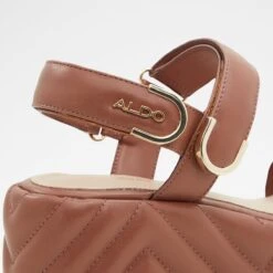 Final Sale - The Item Cannot Be ReturnedEroellanWedge Sandal - Platform -The Aldo Shop eroellan brown 221 002 043 alt4 sq nt 1200x1200