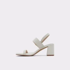 &New NewFidlesStrappy Heeled Sandal -The Aldo Shop fidles white 100 001 043 alt2 sq gy 2000x2000