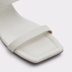 &New NewFidlesStrappy Heeled Sandal -The Aldo Shop fidles white 100 001 043 alt4 sq gy 2000x2000