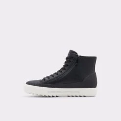 Final Sale - The Item Cannot Be ReturnedFreesoleHigh Top Sneaker - Cup Sole -The Aldo Shop freesole black 001 002 043 alt2 sq gy 2000x2000