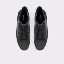 Final Sale - The Item Cannot Be ReturnedFreesoleHigh Top Sneaker - Cup Sole -The Aldo Shop freesole black 001 002 043 alt5 sq gy 2000x2000
