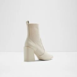 Flexible SolesGaninaChelsea Boot - Block Heel -The Aldo Shop ganina white 110 001 043 alt1 sq nt 1200x1200