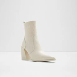 Flexible SolesGaninaChelsea Boot - Block Heel -The Aldo Shop ganina white 110 001 043 alt3 sq nt 1200x1200