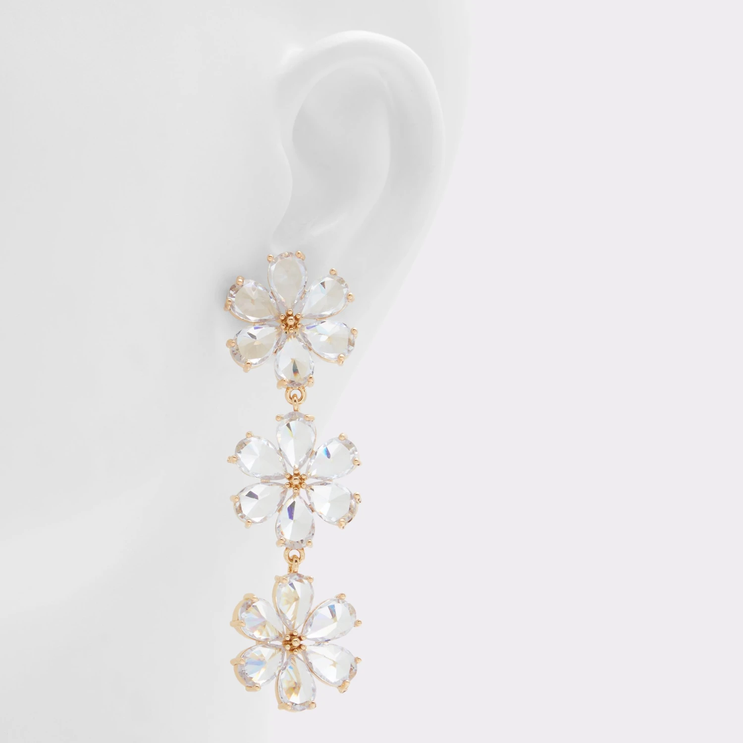 &New NewGelabale Chandelier Earrings - Elegant Glass Statement Jewelry 4 &New NewGelabale Chandelier Earrings - Elegant Glass Statement Jewelry - Image 2