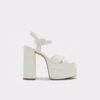 SaleGisellStrappy Heeled Sandal - Platform -The Aldo Shop gisell white 121 001 043 main sq gy 1200x1200