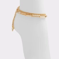 Gliralian Brass Statement Anklet