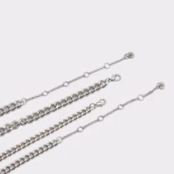 Elegant Gold Curb Layered Necklace | Multi-Strand Statement Piece -The Aldo Shop goldcurb silver 040 alt2 sq gy 2000x2000