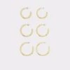 Goldihoop Hoop Earrings - Hypoallergenic & Water-Resistant Stainless Steel -The Aldo Shop goldihoop gold 710 main sq gy 1200x1200