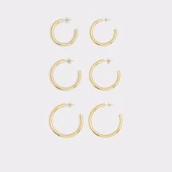 Goldihoop Hoop Earrings - Hypoallergenic & Water-Resistant Stainless Steel