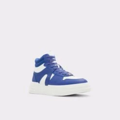 Final Sale - The Item Cannot Be ReturnedGoliathHigh Top Sneaker - Lug Sole -The Aldo Shop goliath blue 420 002 029 alt3 sq gy 2000x2000