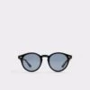 GraewienRound Sunglasses -The Aldo Shop graewien black 001 main sq gy 1200x1200