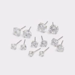 Grelillan Dainty Cubic Zirconia Stud Earrings
