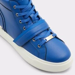 Final Sale - The Item Cannot Be ReturnedHalennaHigh Top Sneaker - Cup Sole -The Aldo Shop halenna blue 400 002 029 alt4 sq gy 2000x2000