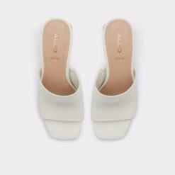 &New NewHaransMule -The Aldo Shop harans white 121 001 043 alt5 sq gy 2000x2000