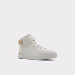 HighcourtHigh Top Sneaker -The Aldo Shop highcourt white 110 002 008 alt3 sq gy 2000x2000