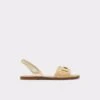 HilarySling Back Flat Sandal -The Aldo Shop hilary beige 101 003 040 main sq gy 1200x1200