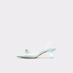 Online ExclusiveHiltinStrappy Heeled Shoe - Kitten Heel 10 Online ExclusiveHiltinStrappy Heeled Shoe - Kitten Heel -The Aldo Shop hiltin blue 460 002 020 alt2 sq gy 2000x2000