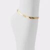Inscribed Brass Anklet with "Love More, More Love" Engraving -The Aldo Shop hugie gold 710 main sq gy 1200x1200