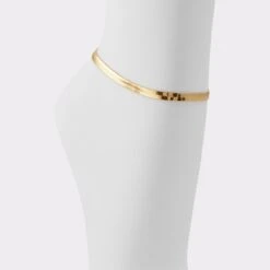 Inscribed Brass Anklet with "Love More, More Love" Engraving