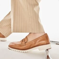 Flexible SolesIbredaLoafer - Lug Sole -The Aldo Shop ibreda brown 210 001 043 look part sq nt 1200x1200