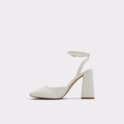 SaleIngenueStrappy Heeled Shoe -The Aldo Shop ingenue white 121 002 043 alt2 sq gy 2000x2000