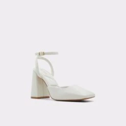SaleIngenueStrappy Heeled Shoe -The Aldo Shop ingenue white 121 002 043 alt3 sq gy 2000x2000