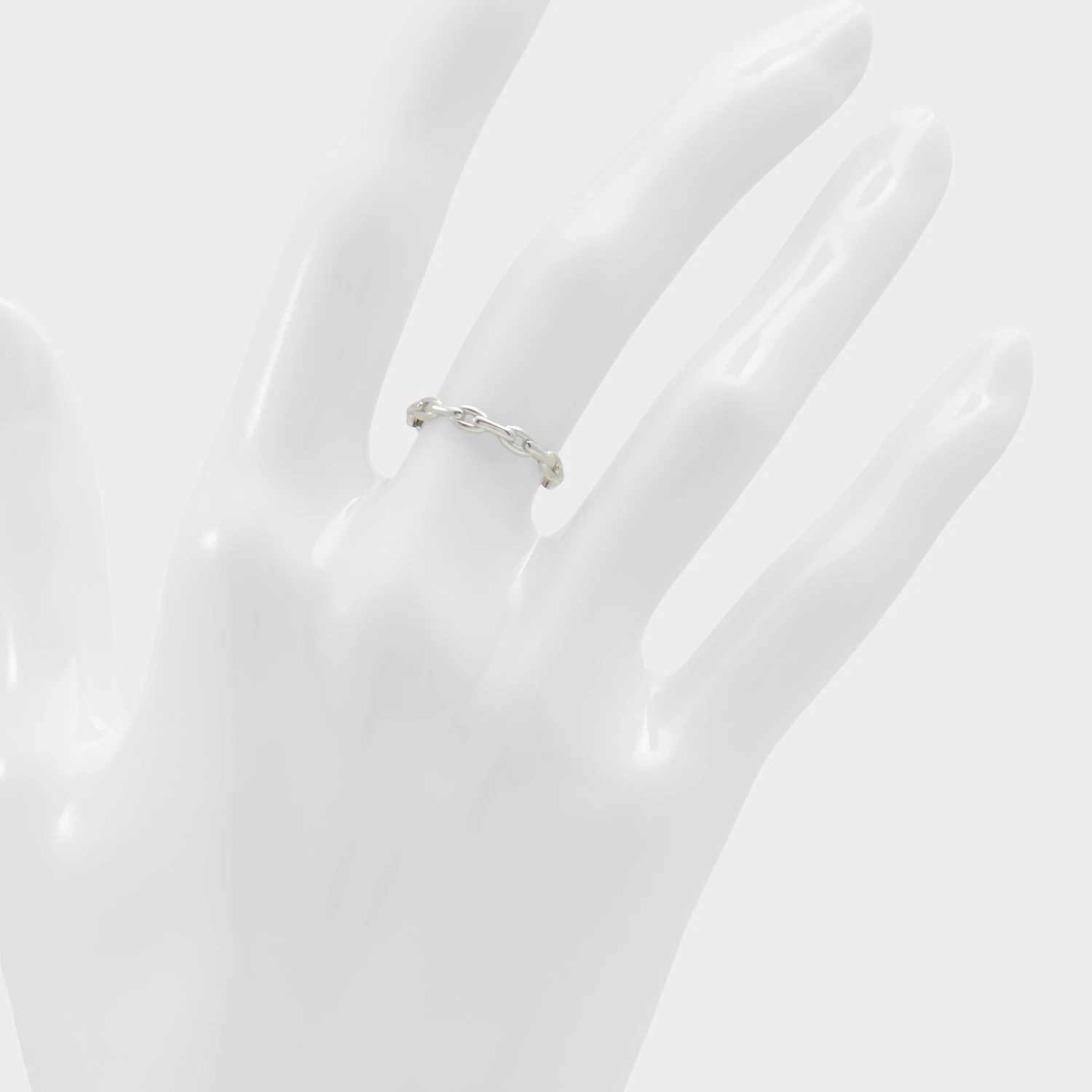 Jennagyn Silver Statement Ring - Bold Fashion Accessory 4 Jennagyn Silver Statement Ring - Bold Fashion Accessory - Image 2