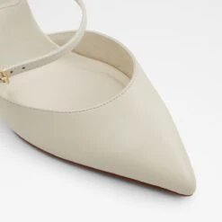 Final Sale - The Item Cannot Be ReturnedJeriebaenStrappy Heeled Shoe - Stiletto Heel -The Aldo Shop jeriebaen white 110 001 043 alt4 sq nt 1200x1200