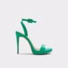&New NewKatStrappy Heeled Sandal - Stiletto Platform -The Aldo Shop kat green 301 002 043 main sq gy 1200x1200